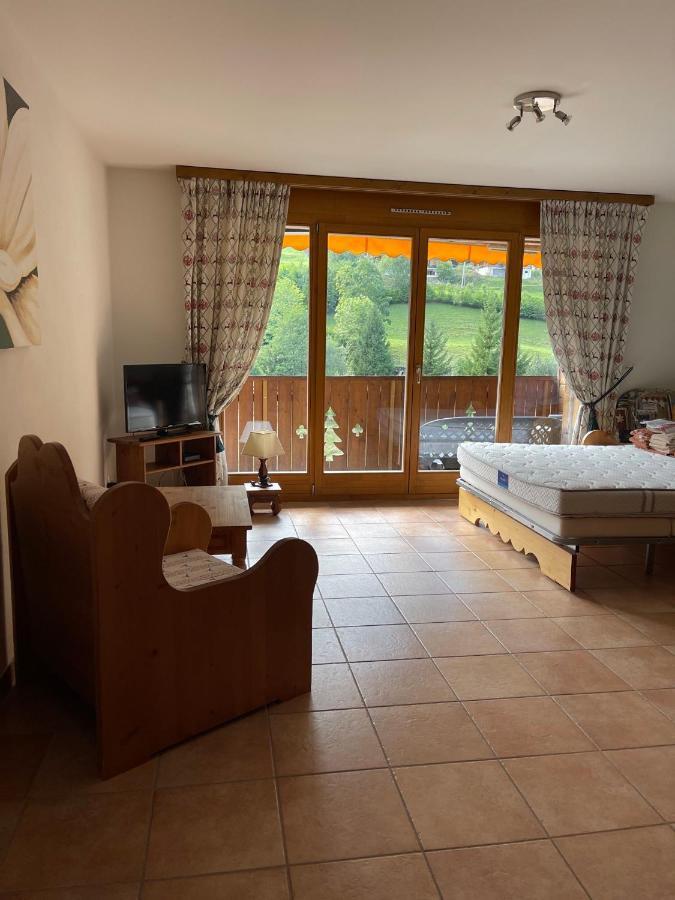Studio , Val-D'Illiez ภายนอก รูปภาพ