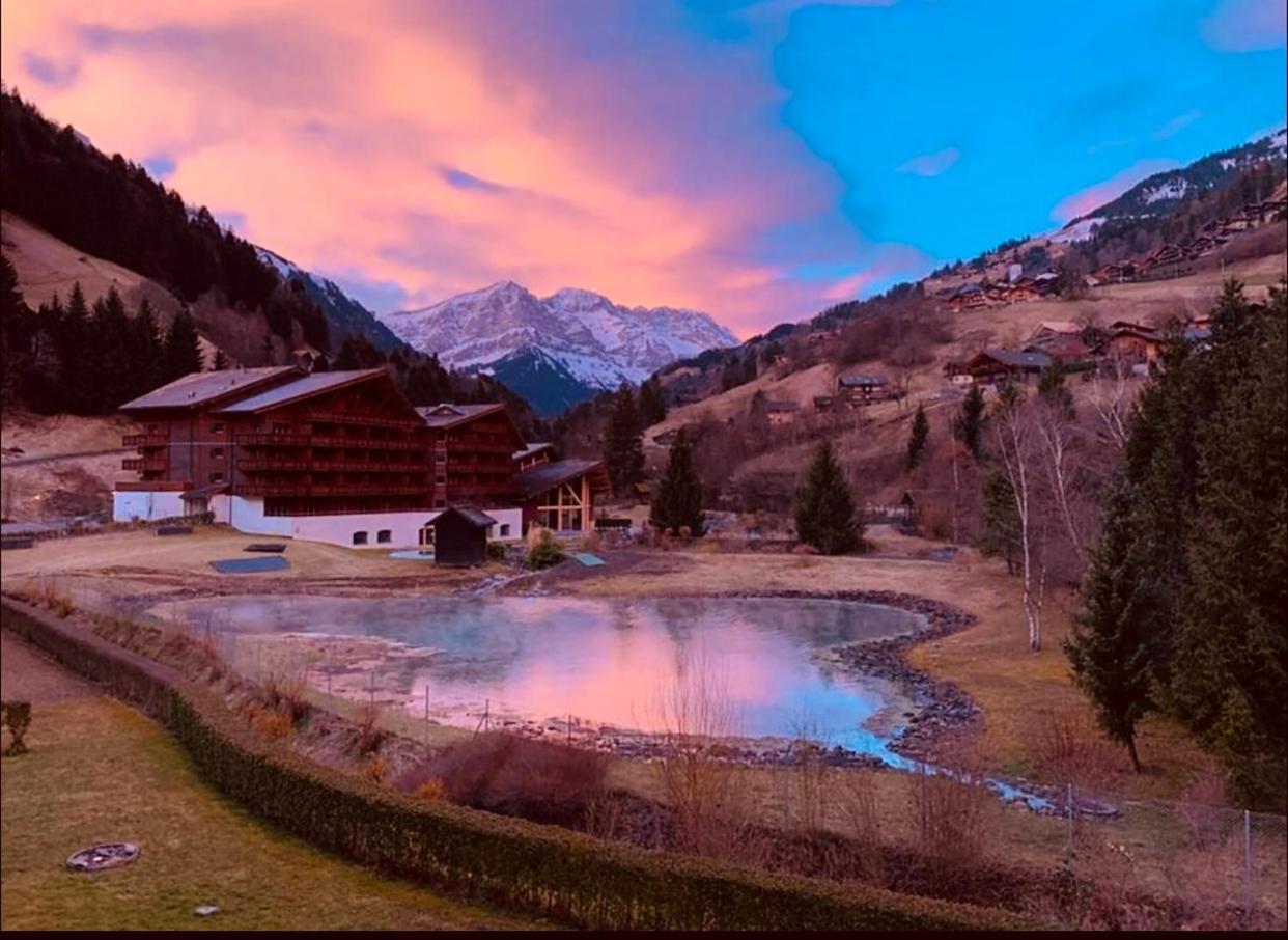 Studio , Val-D'Illiez ภายนอก รูปภาพ